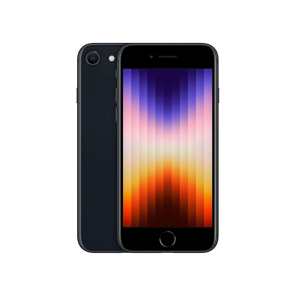Iphone SE 3rd Gen - reconditionné - 64 Go - Noir - A2783 - état correct